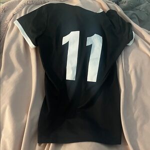 Black and White Number 11 Jersey Liverpool IA Jersey (Mo Salah’s number)